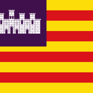 Flag Of The Balearic Islands.svg